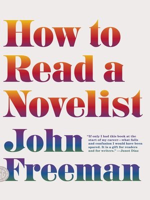 cover image of How to Read a Novelist